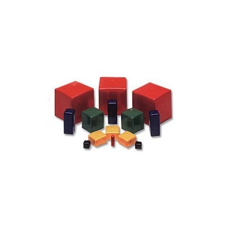 Stockcap Square Caps-1.344-1.000-0.060-701-1R-RED-FEN STOCK 510739